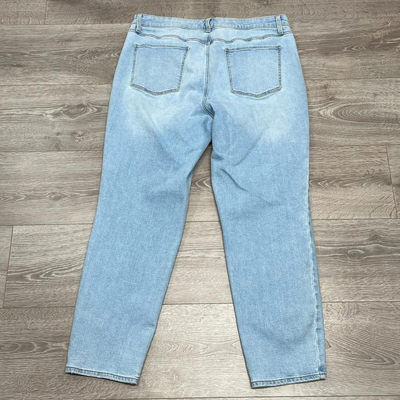 NWOT Talbots Curvy Slim Ankle Jean Seastone Wash Denim 14 - Picture 15 of 15